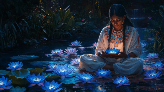 BLUE LOTUS: A Sacred Flower Through the Eyes of Shipibo Tradition