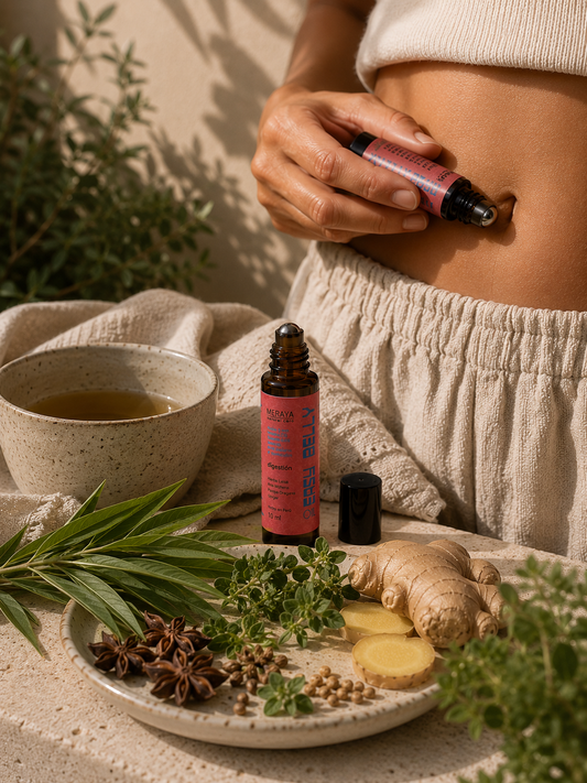BELLY EASE Hierba Luisa Essential Oil - Ethically Wild-Collected