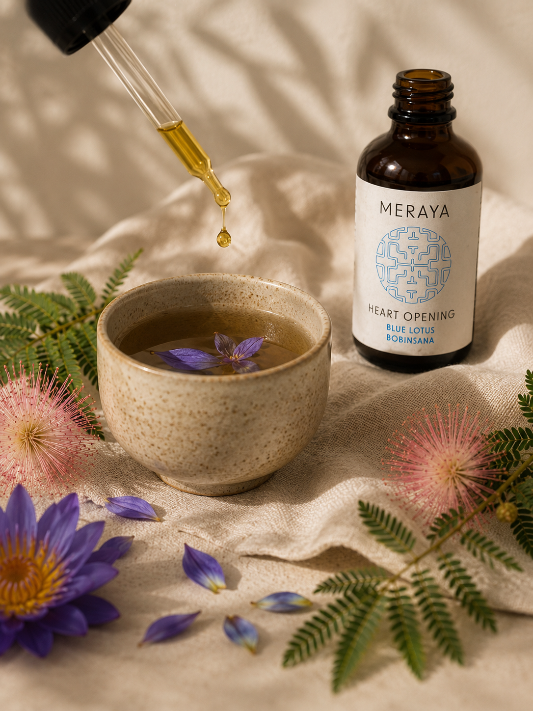 HEART OPENING - Tincture Blue Lotus & Bobinsana
